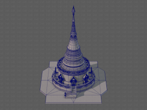pagoda v03 3D Model
