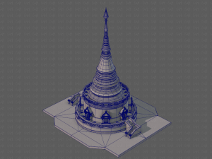 pagoda v03 3D Model