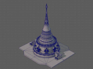 pagoda v03 3D Model