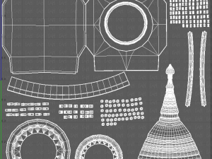 pagoda v03 3D Model