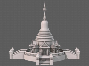 pagoda v04 Modello 3D