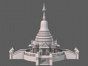 pagode v04 Modelo 3D