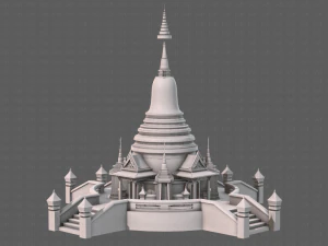 pagode v04 Modelo 3D