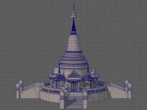 pagoda v04 Modello 3D