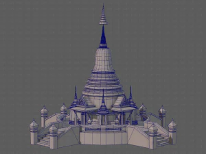 pagode v04 Modelo 3D