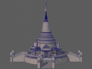pagode v04 Modelo 3D