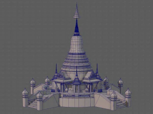 pagode v04 Modelo 3D