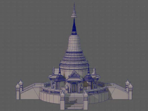 pagode v04 Modelo 3D