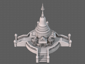 pagoda v04 Modello 3D