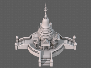pagoda v04 Modello 3D