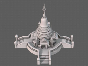 pagode v04 Modelo 3D