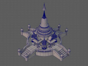 pagode v04 Modelo 3D