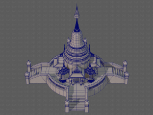 pagoda v04 Modello 3D