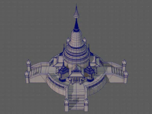 pagode v04 Modelo 3D