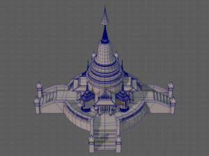 pagoda v04 Modello 3D