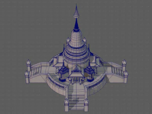 pagode v04 Modelo 3D