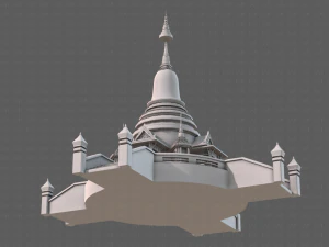 pagode v04 Modelo 3D