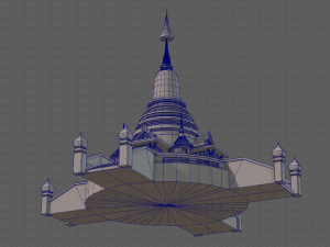 pagoda v04 Modello 3D