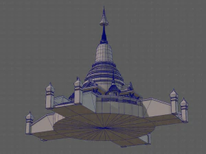pagode v04 Modelo 3D