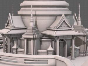 pagoda v04 Modello 3D