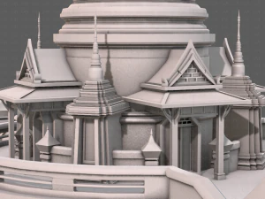 pagode v04 Modelo 3D