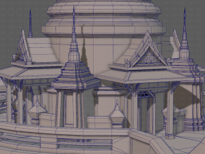 pagoda v04 Modello 3D