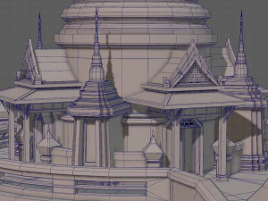 pagode v04 Modelo 3D