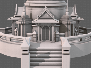 pagoda v04 Modello 3D