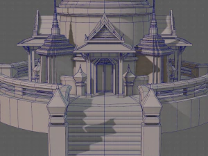 pagode v04 Modelo 3D