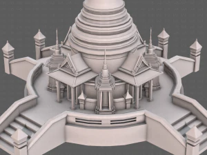 pagode v04 Modelo 3D