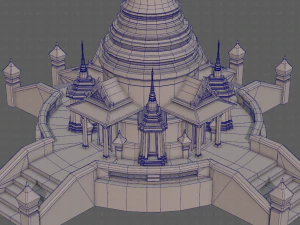 pagode v04 Modelo 3D