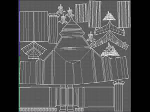 pagoda v04 Modello 3D