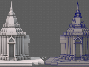 pagoda v05 3D Модель