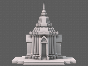 pagoda v05 3D मॉडल