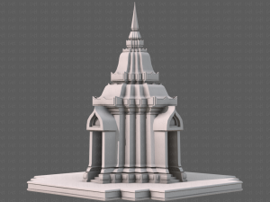 pagoda v05 3D मॉडल