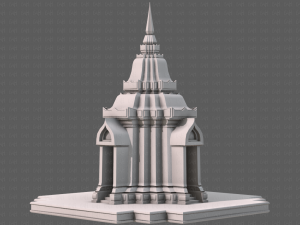 pagoda v05 3D मॉडल