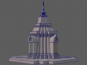 pagoda v05 3D मॉडल