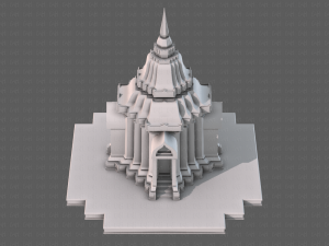 pagoda v05 3D मॉडल