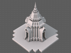 pagoda v05 3D मॉडल