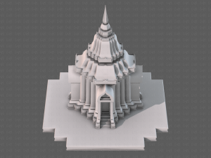 pagoda v05 3D मॉडल