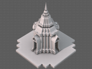 pagoda v05 3D मॉडल