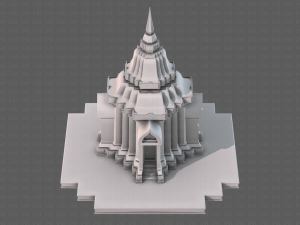pagoda v05 3D मॉडल