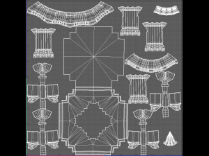 pagoda v05 3D मॉडल