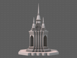 pagoda v06 3D 모델