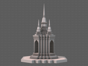 pagoda v06 3D 모델