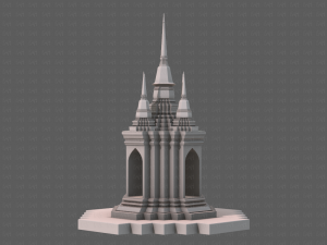 pagoda v06 3D 모델