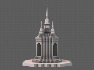 pagoda v06 3D 모델