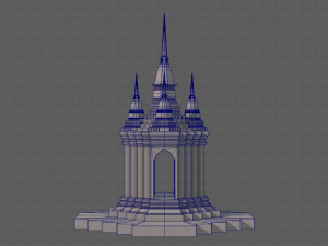 pagoda v06 3D 모델