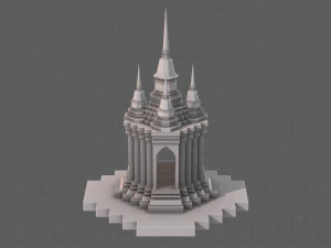 pagode v06 3D Model