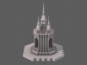 pagoda v06 3D 모델
